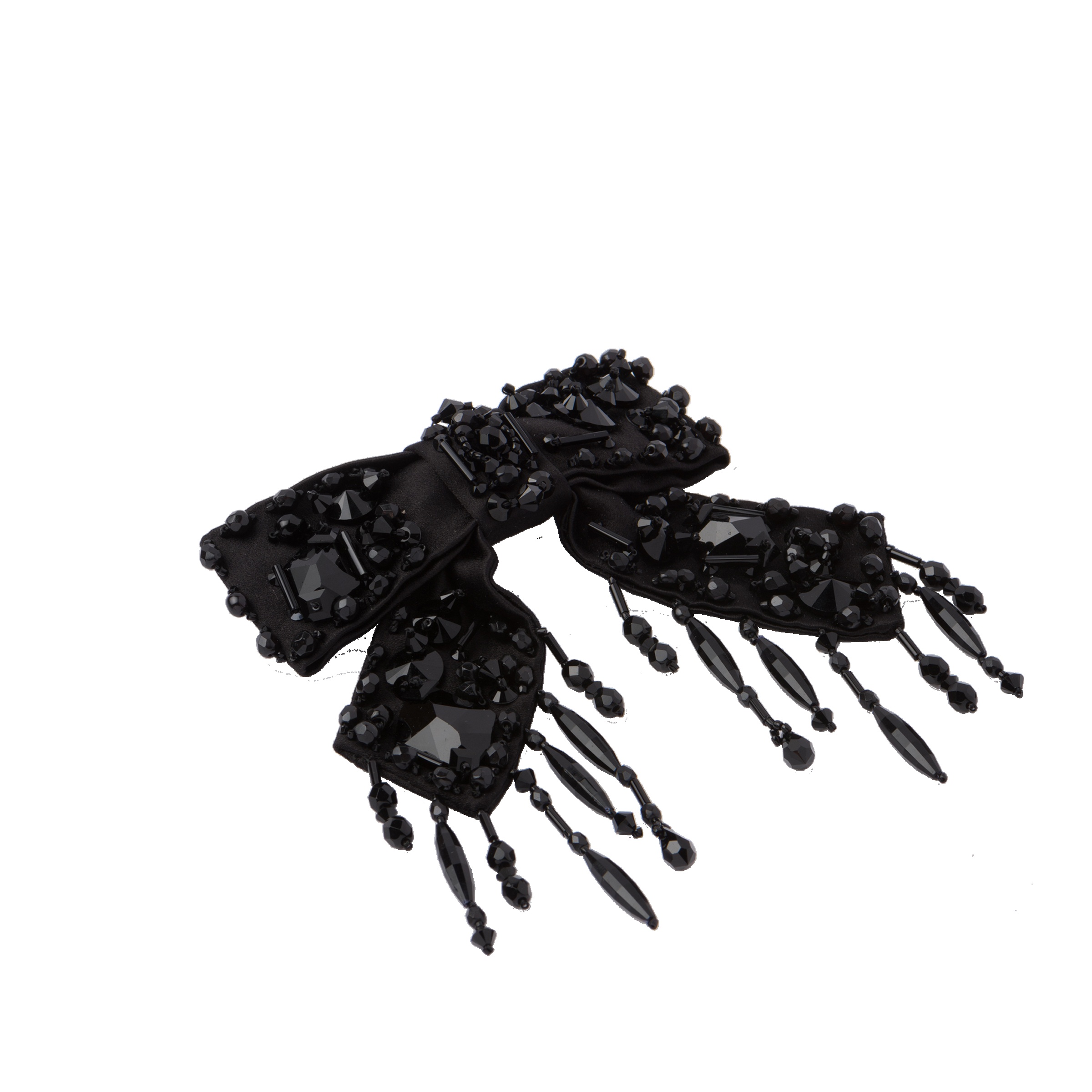 Silk satin hair clip - 2