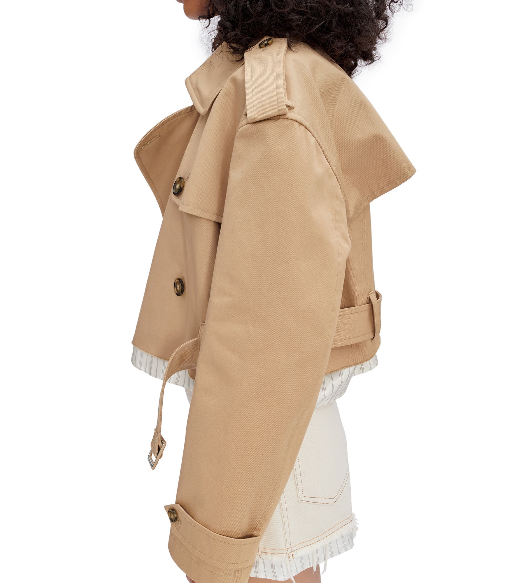 A.P.C｜COATS (Trench horace(COGZG F01530 BAA)) Victor raincoat | Thin cotton gabardine | A.P.C. Ready-to-Wear