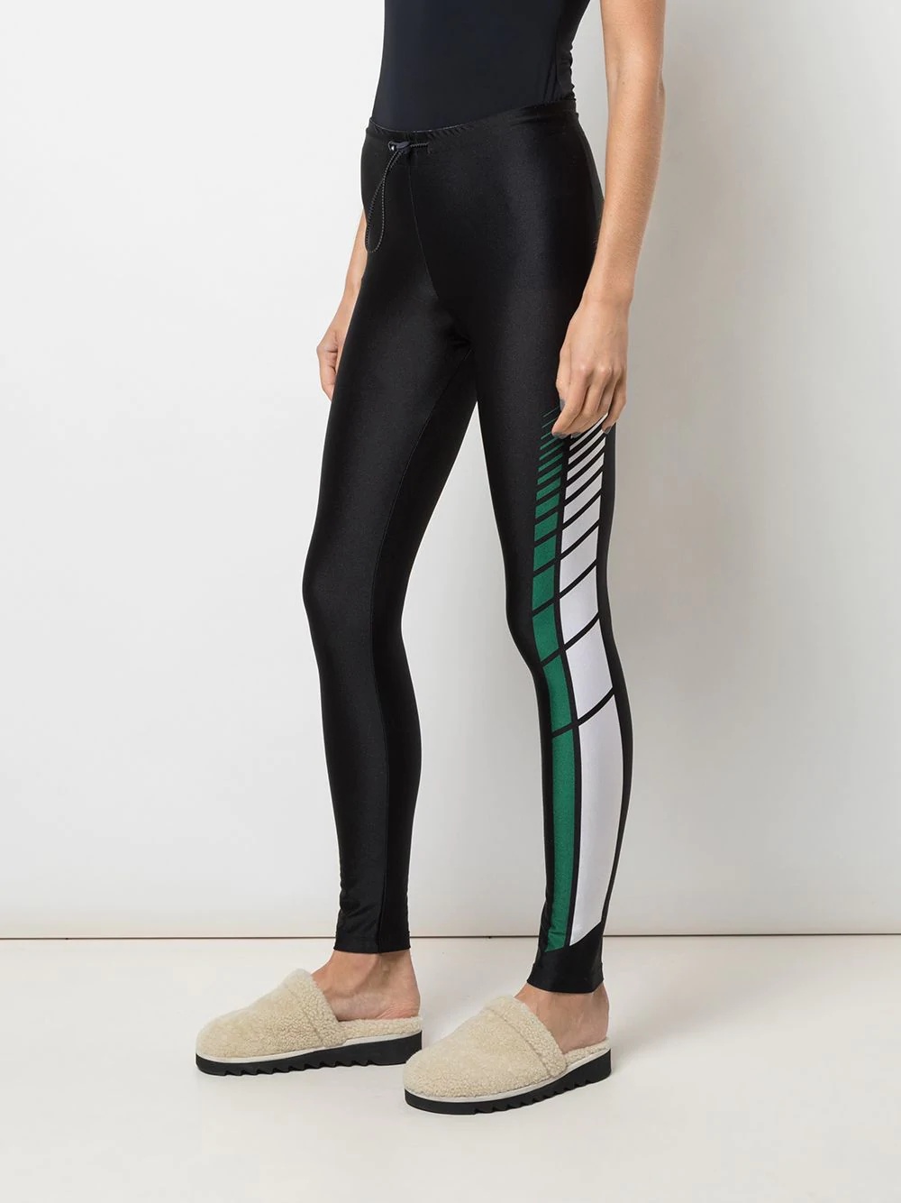 side stripe leggings - 3