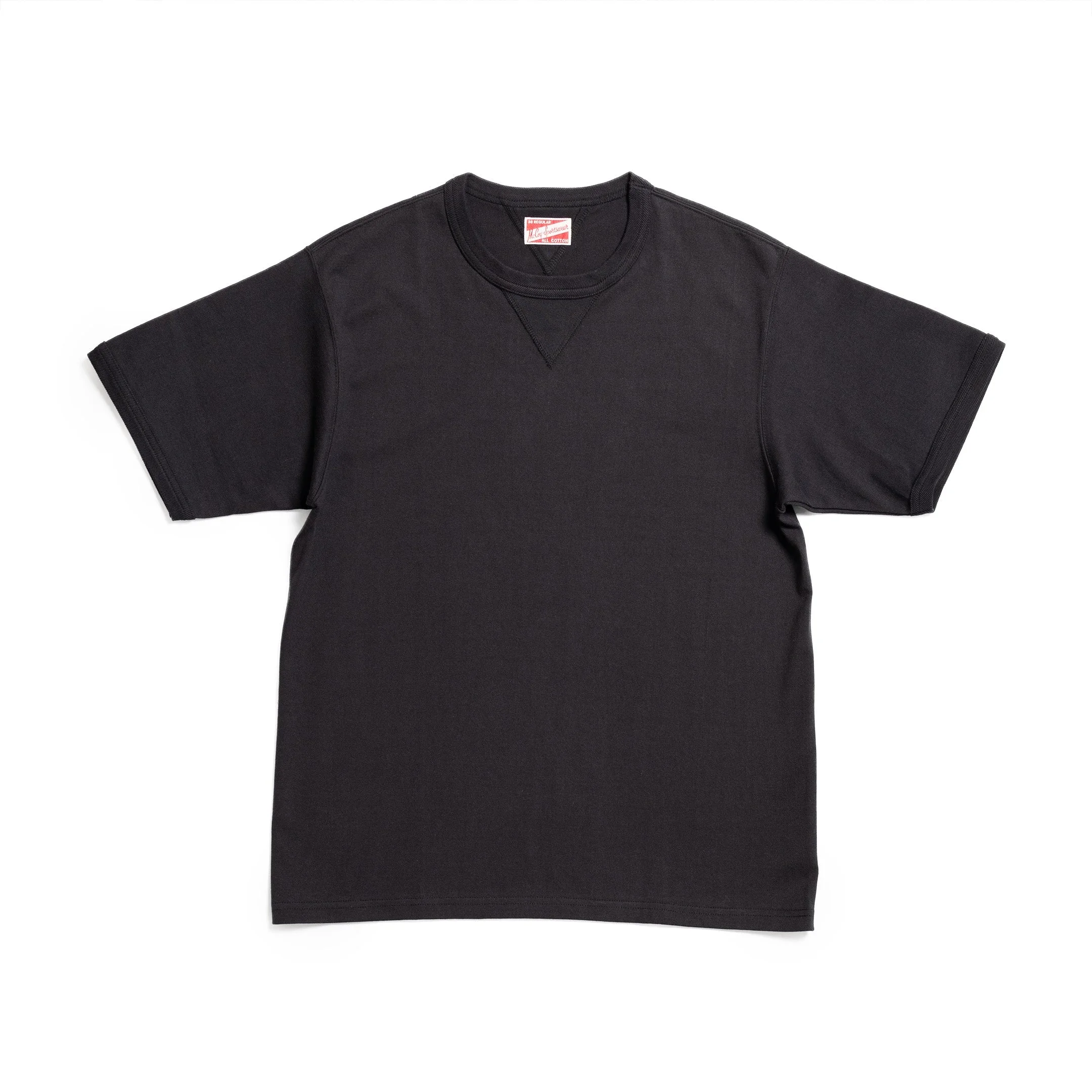 The Real McCoy's Gusset Tee Black - 1