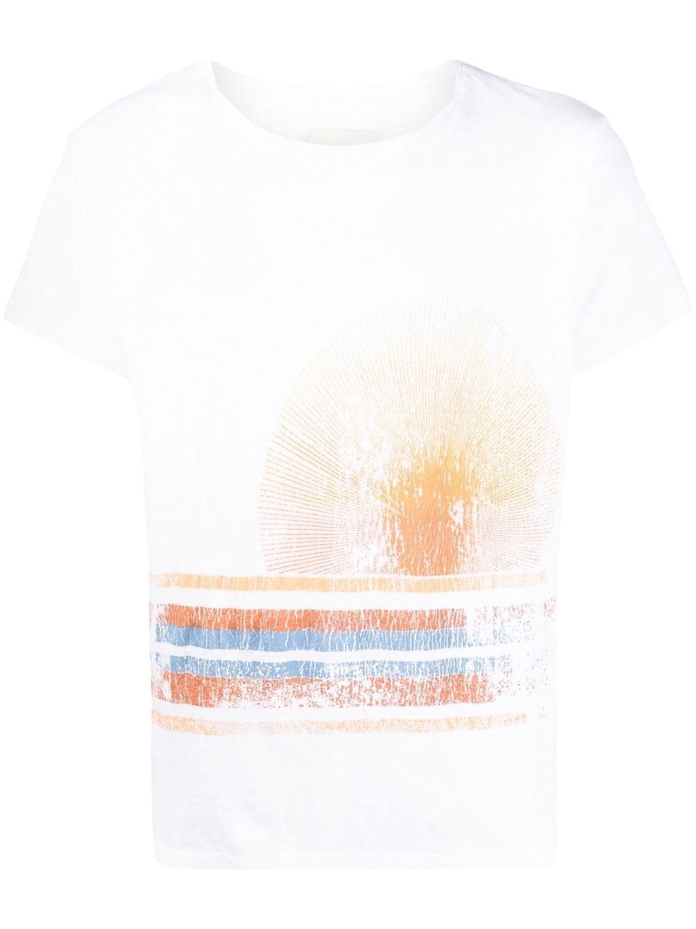 graphic-print crew-neck T-shirt - 1