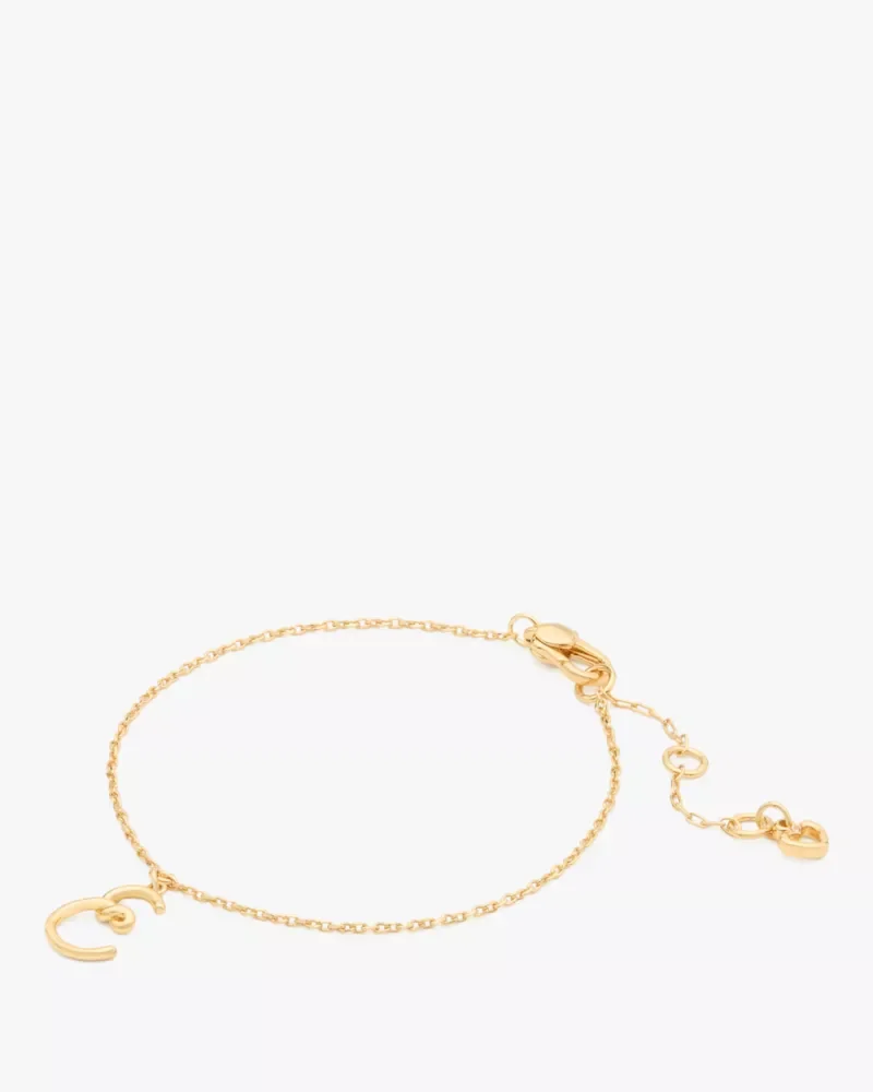 Initial Script Bracelet - 1
