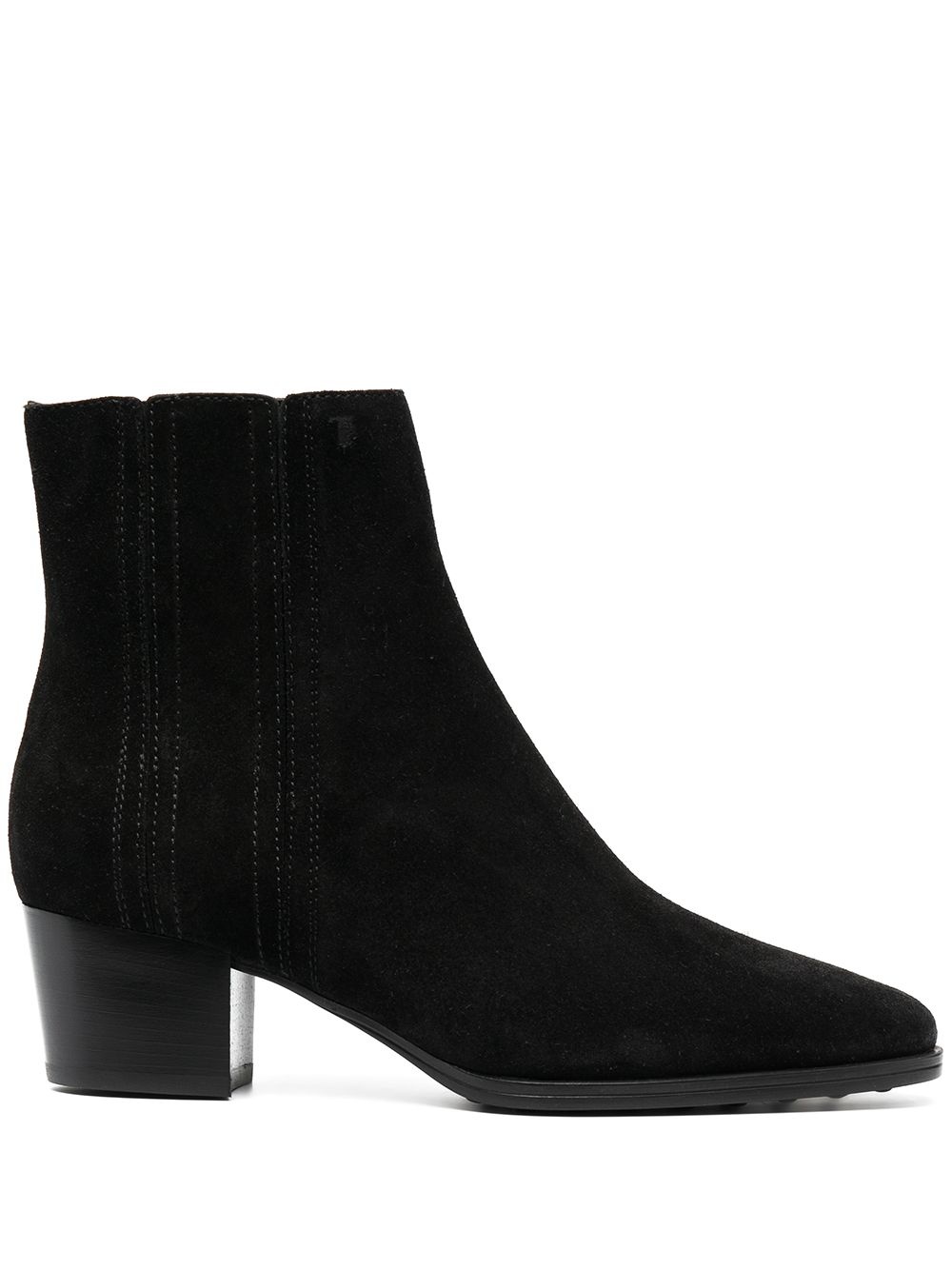 cuban heel ankle boots - 1