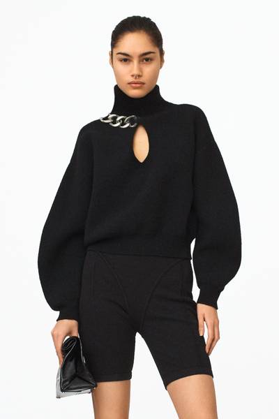 Alexander Wang CHAIN LINK KEYHOLE PULLOVER outlook