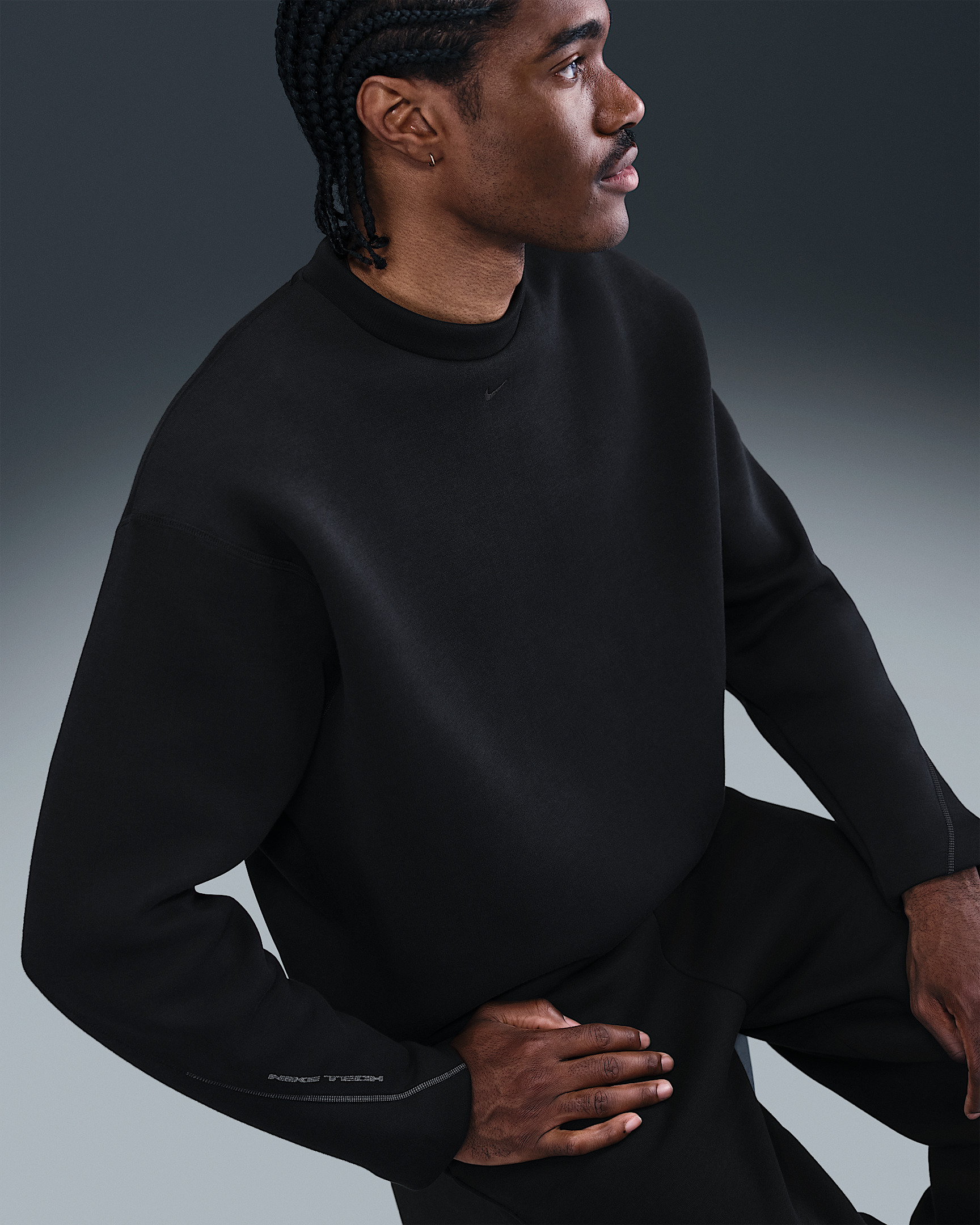 Nike Tech Men's Fleece Loose Fit Crew - 3