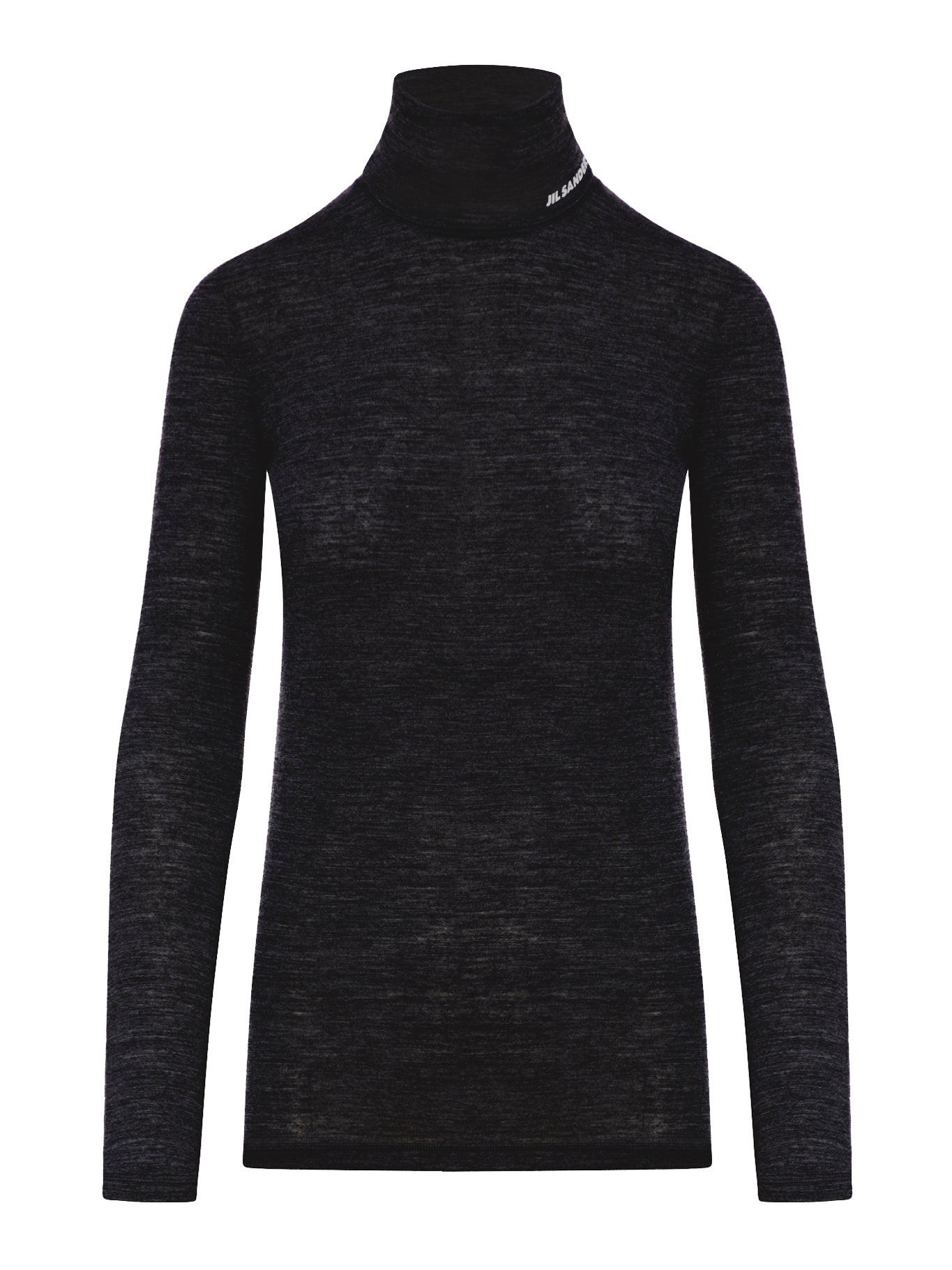 LONG SLEEVE TOP WITH FUNNEL NECKLINE - 2