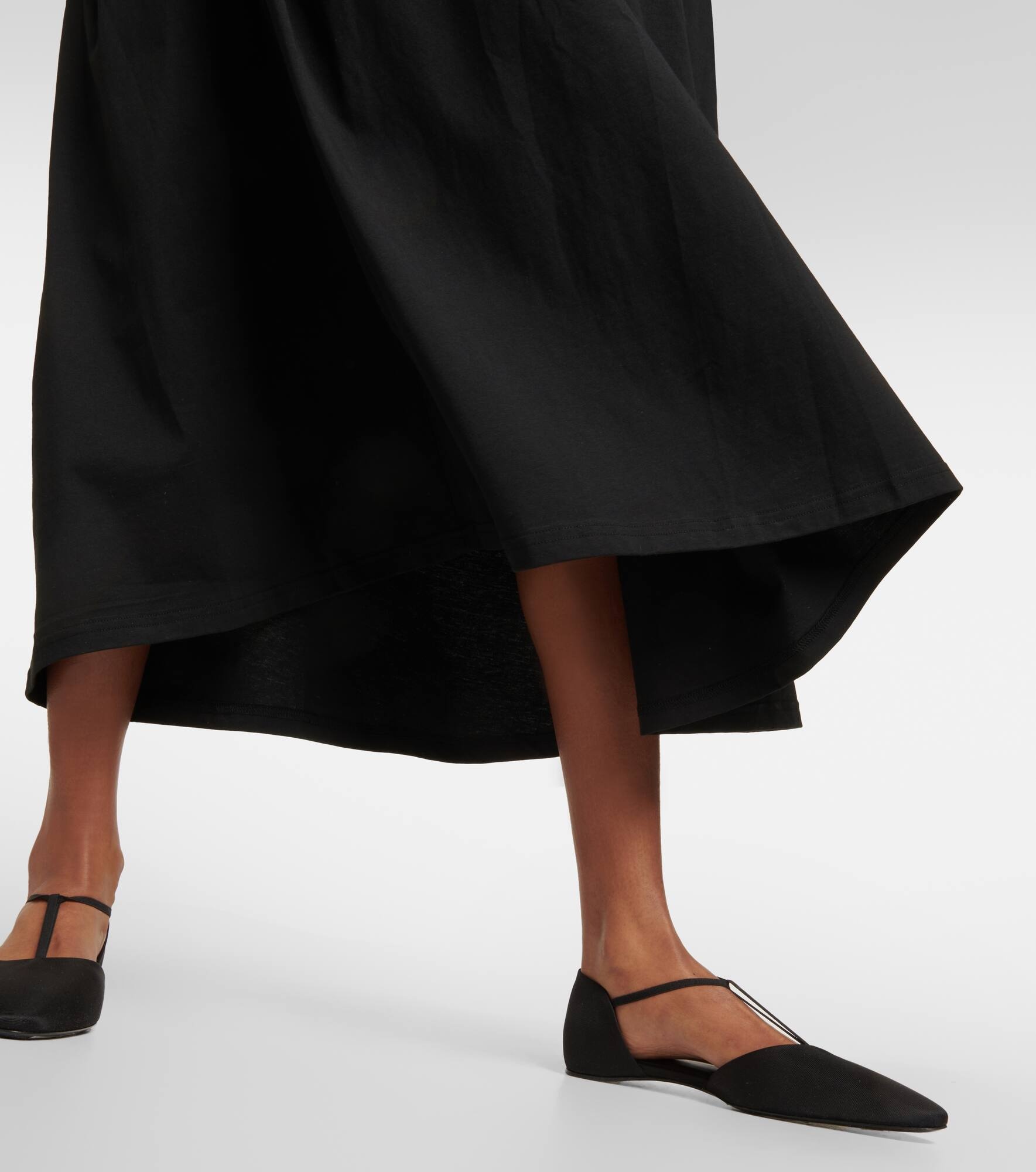 Cotton midi dress - 5
