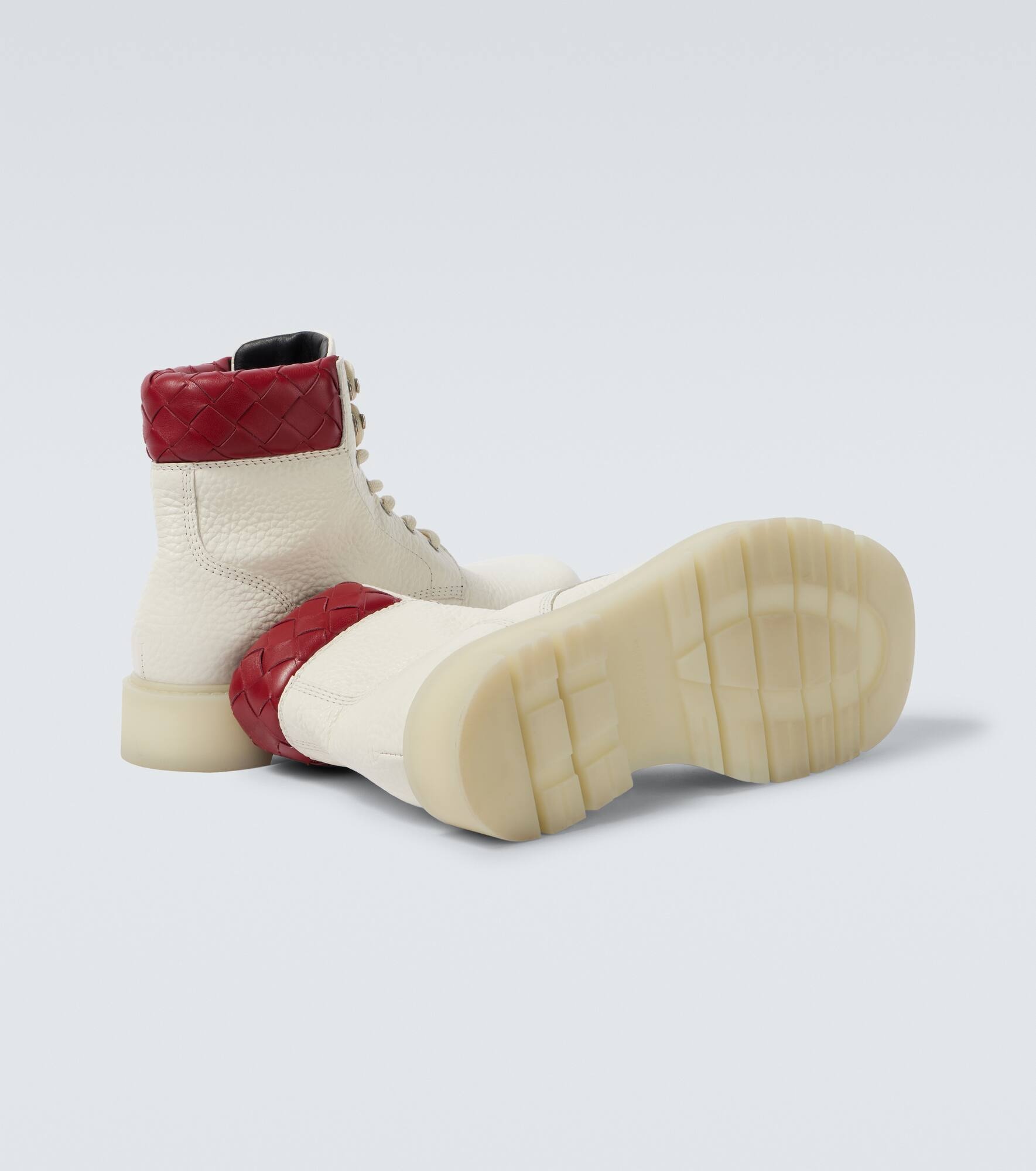 Haddock leather combat boots - 7