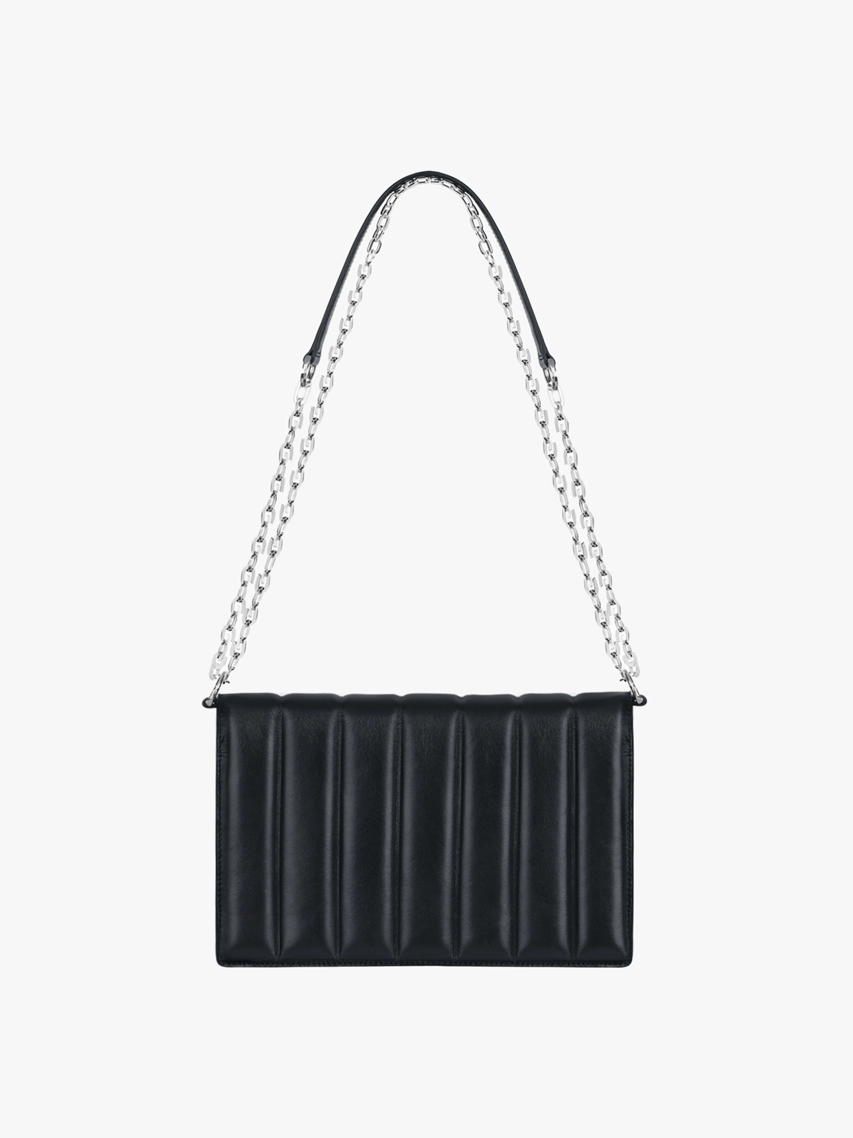 MEDIUM 4G BAG IN PADDED LEATHER WITH CHAIN - 4