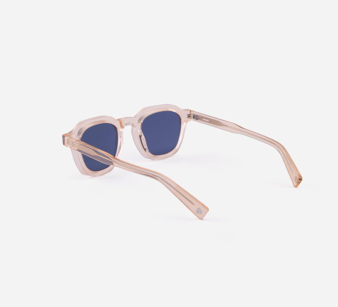 Geometric - SP-05 - Champagne/Navy - 3
