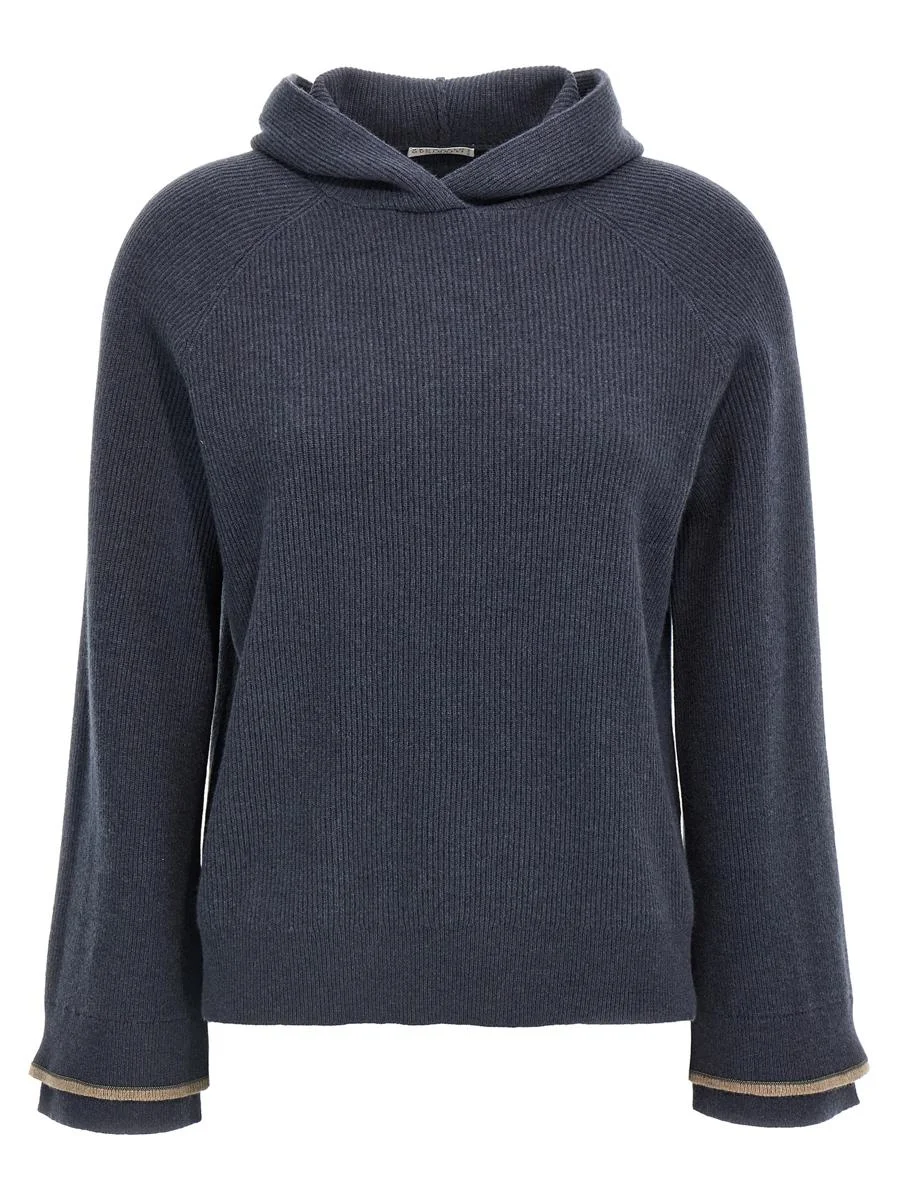 Brunello Cucinelli Hooded Sweater - 1