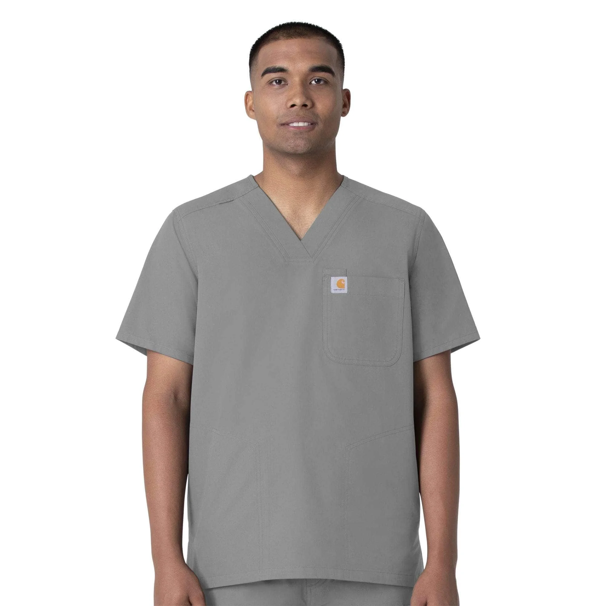 Force Essentials V-Neck Shirttail Scrub Top - 1