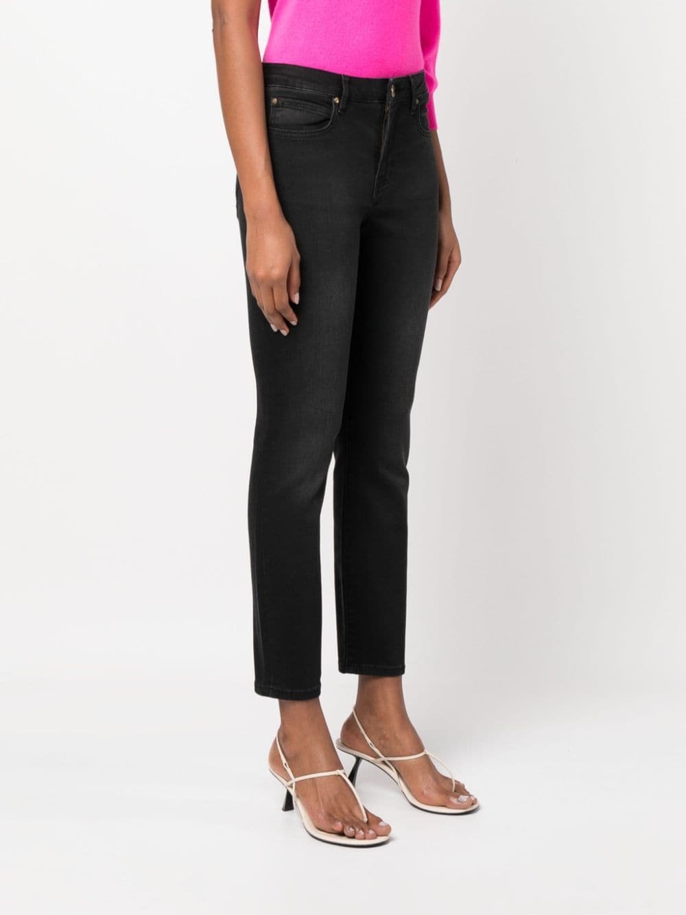 mid-rise skinny jeans - 3