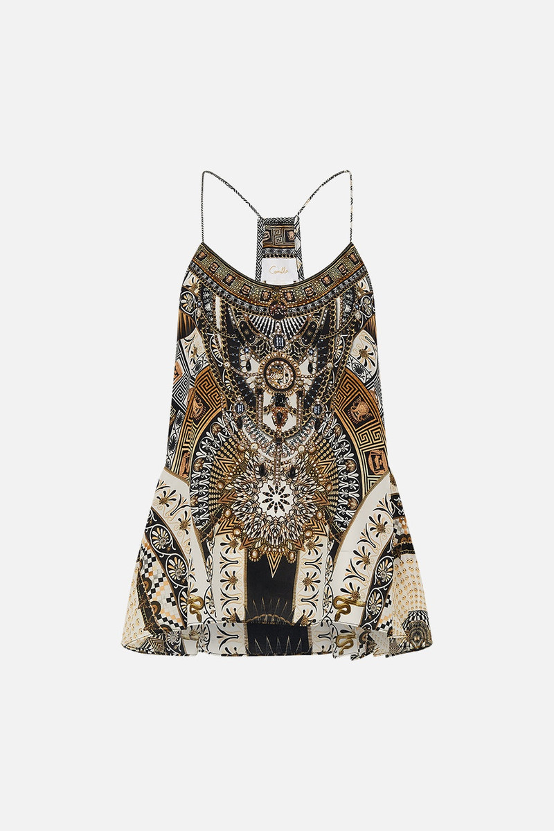 T BACK SHOESTRING TOP - 1