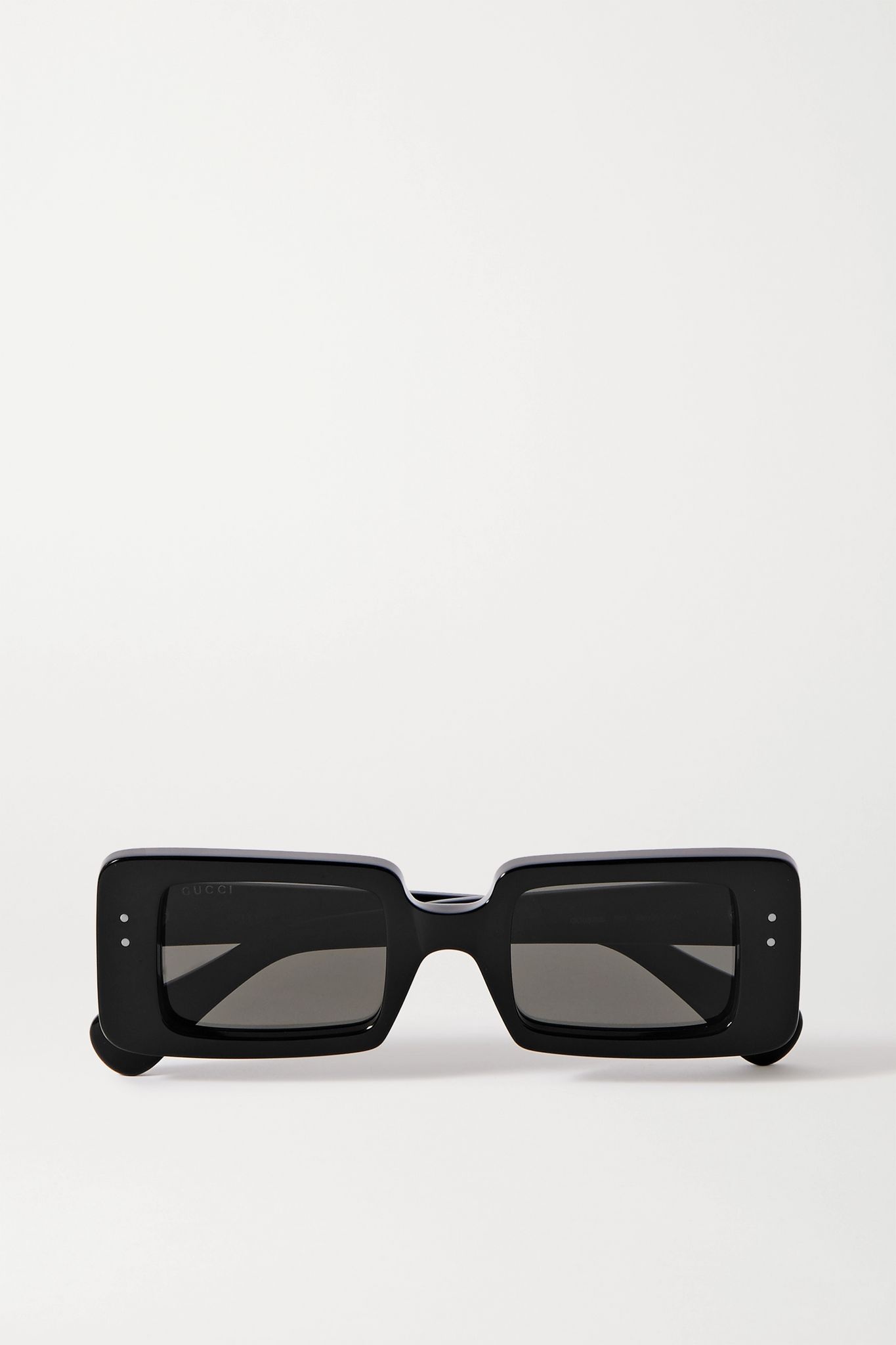 Square-frame acetate sunglasses - 1