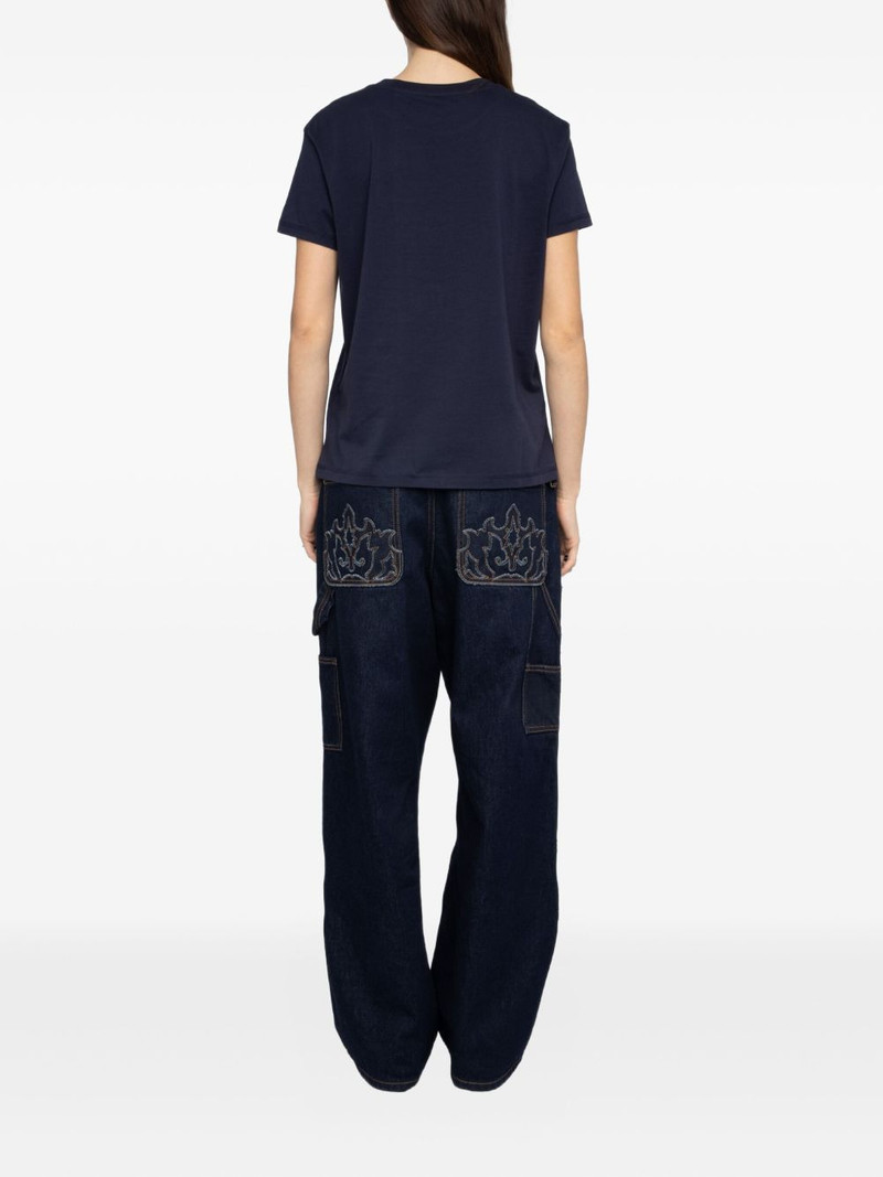 Walk heart strass T-shirt 3