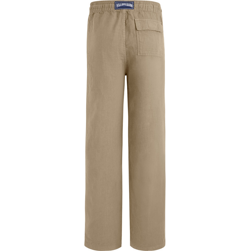 Vilebrequin Men Linen Pants Solid outlook