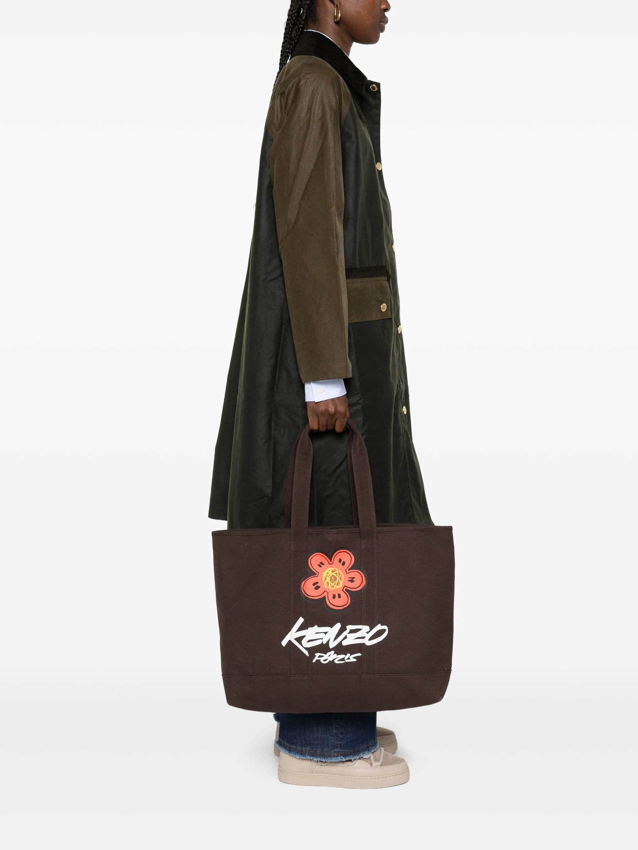 Kenzo X Futura 2000 Kenzo Utility Boke Flower-print Tote Bag - 5
