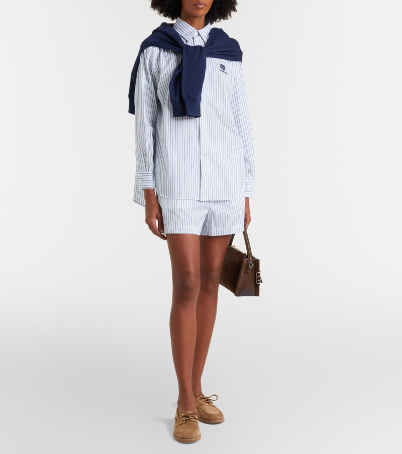 x Wimbledon striped cotton shirt 6