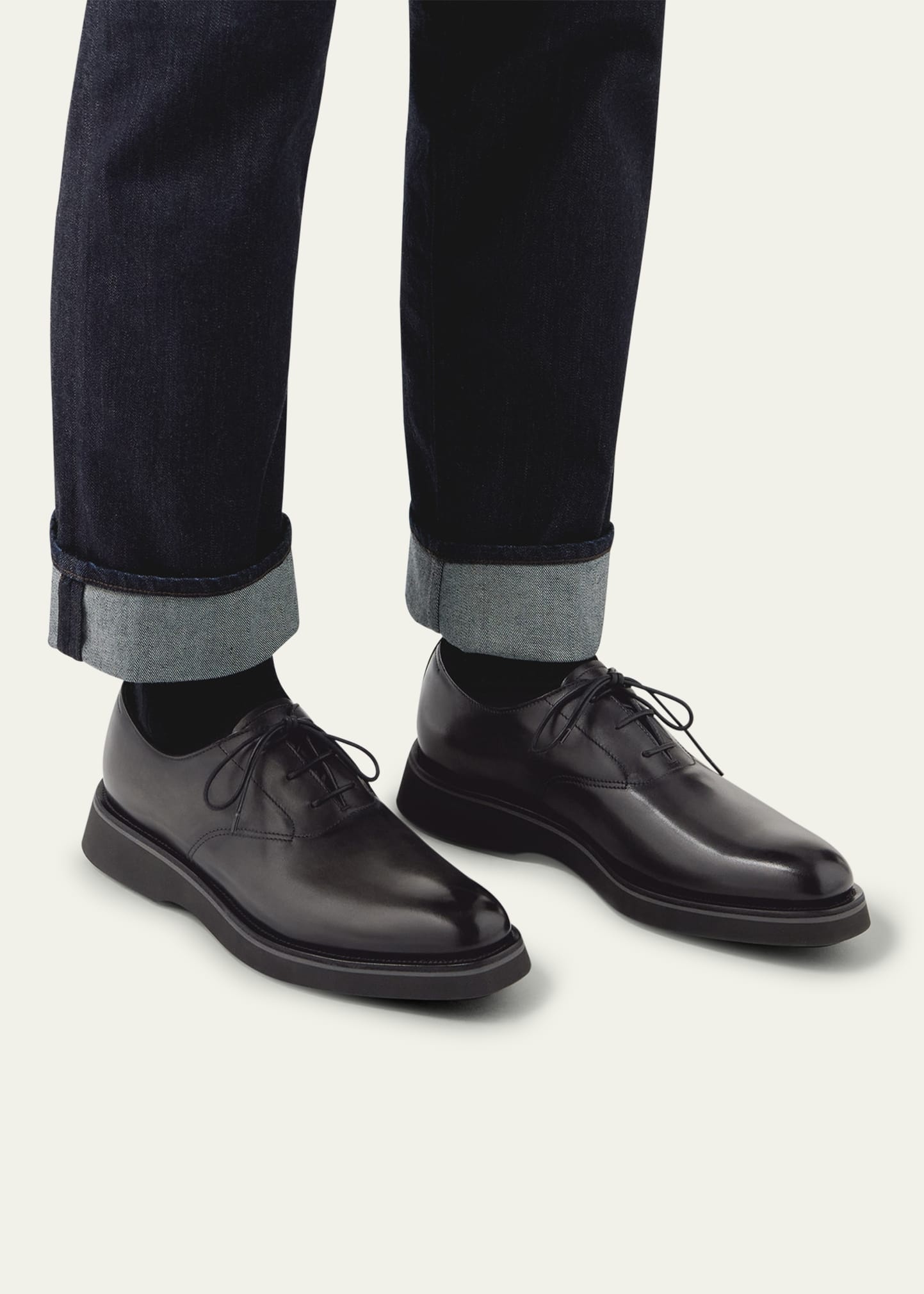 Men's Alessio Leather Oxfords - 2
