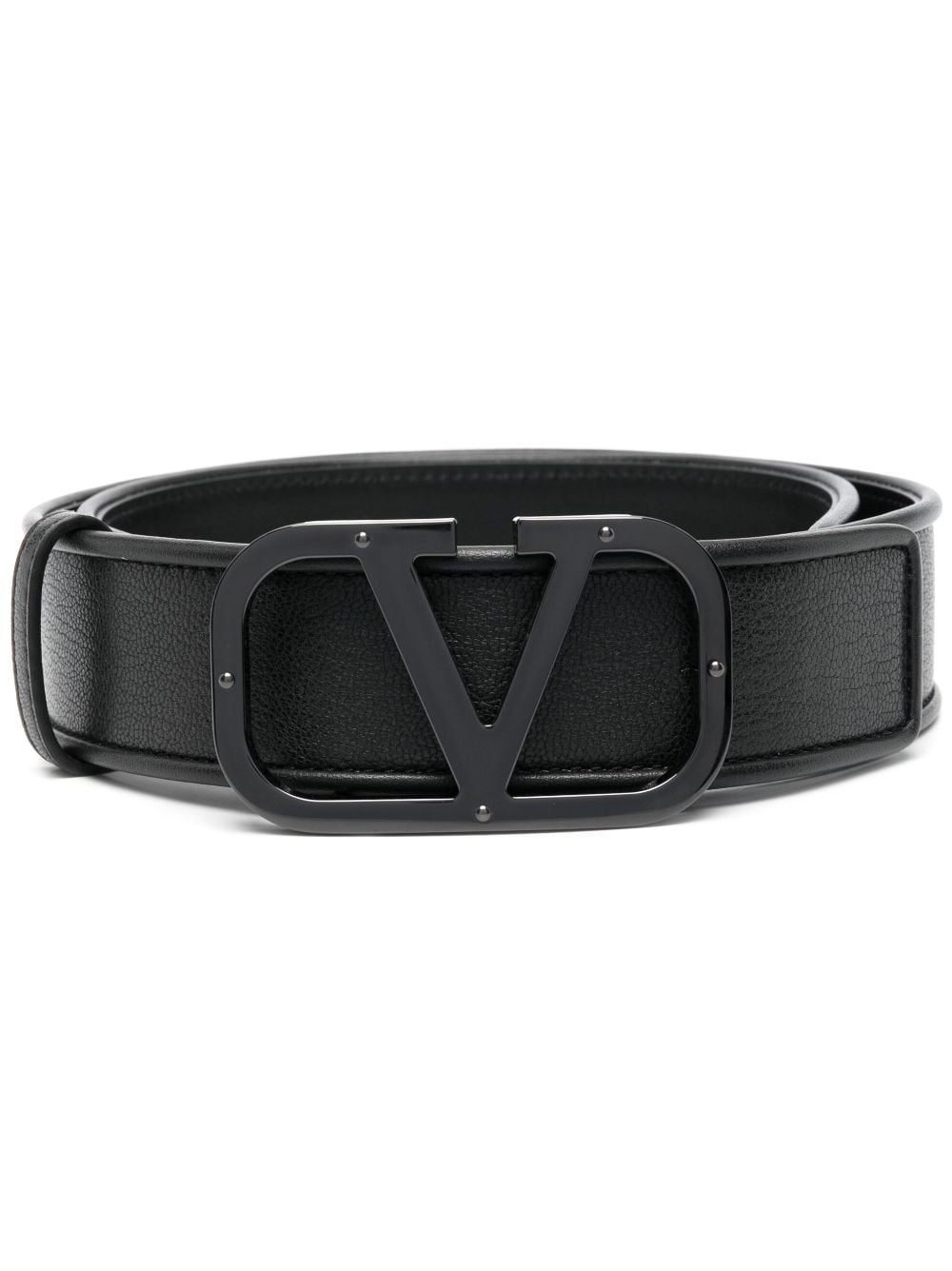 VLogo Type buckled belt - 1