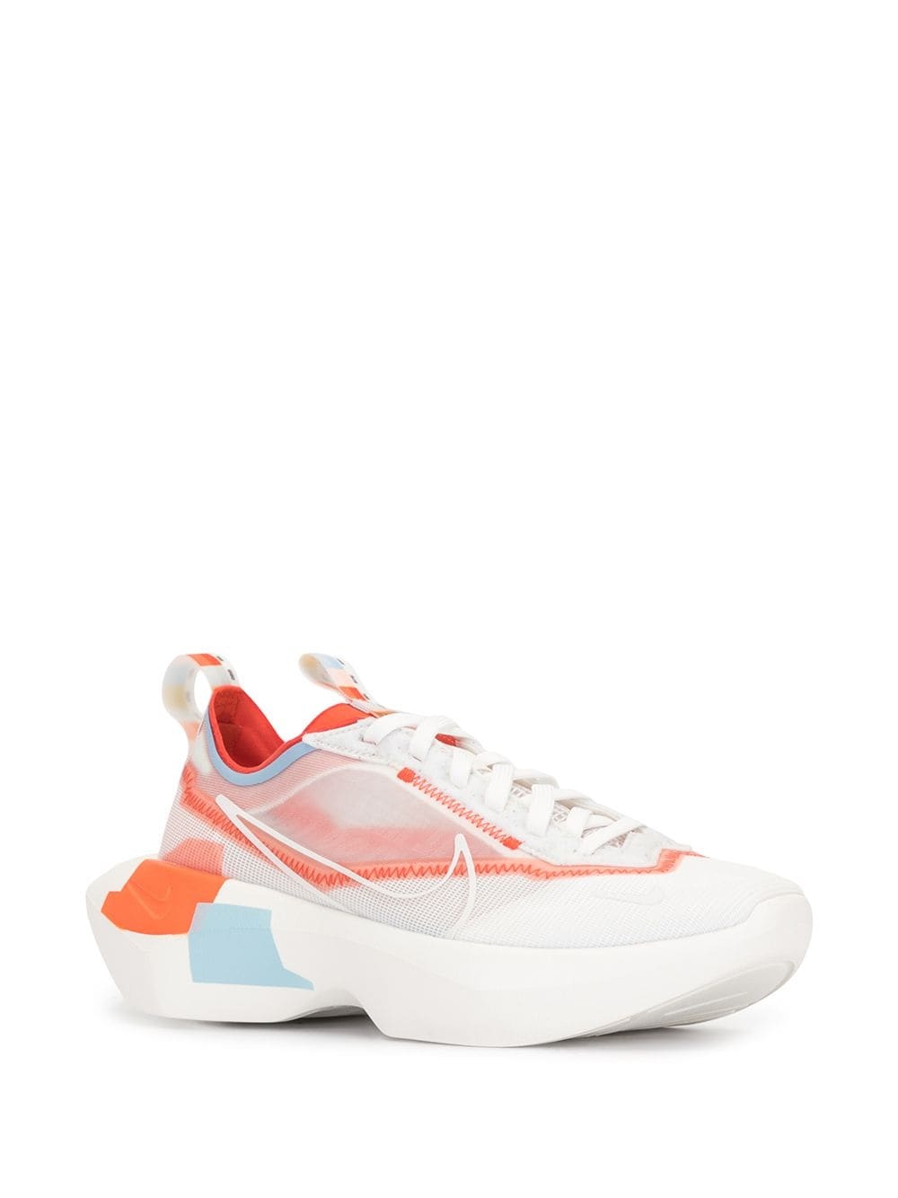 transparent detail trainers with chunky sole - 2