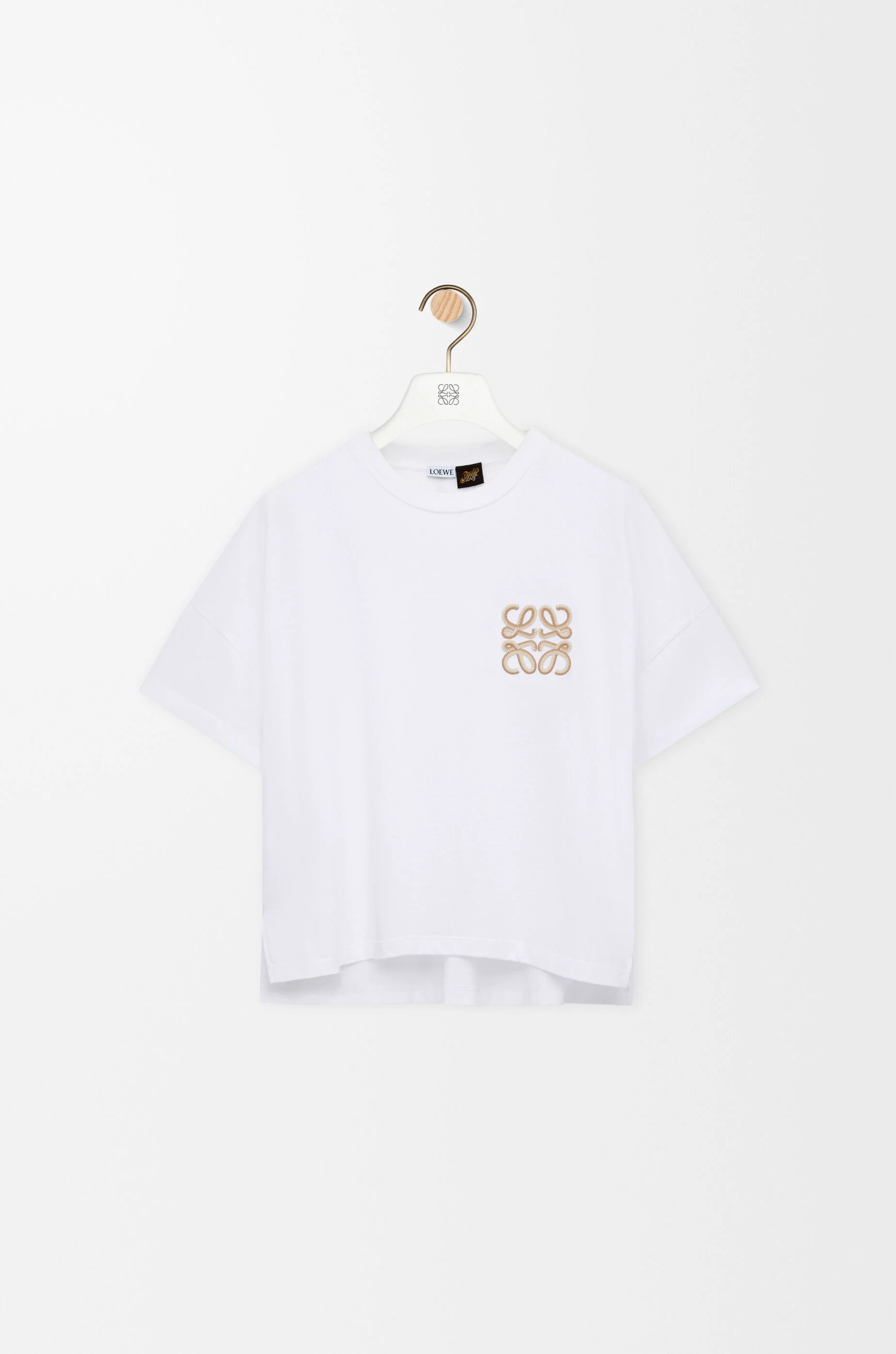 Boxy fit T-shirt in cotton - 1