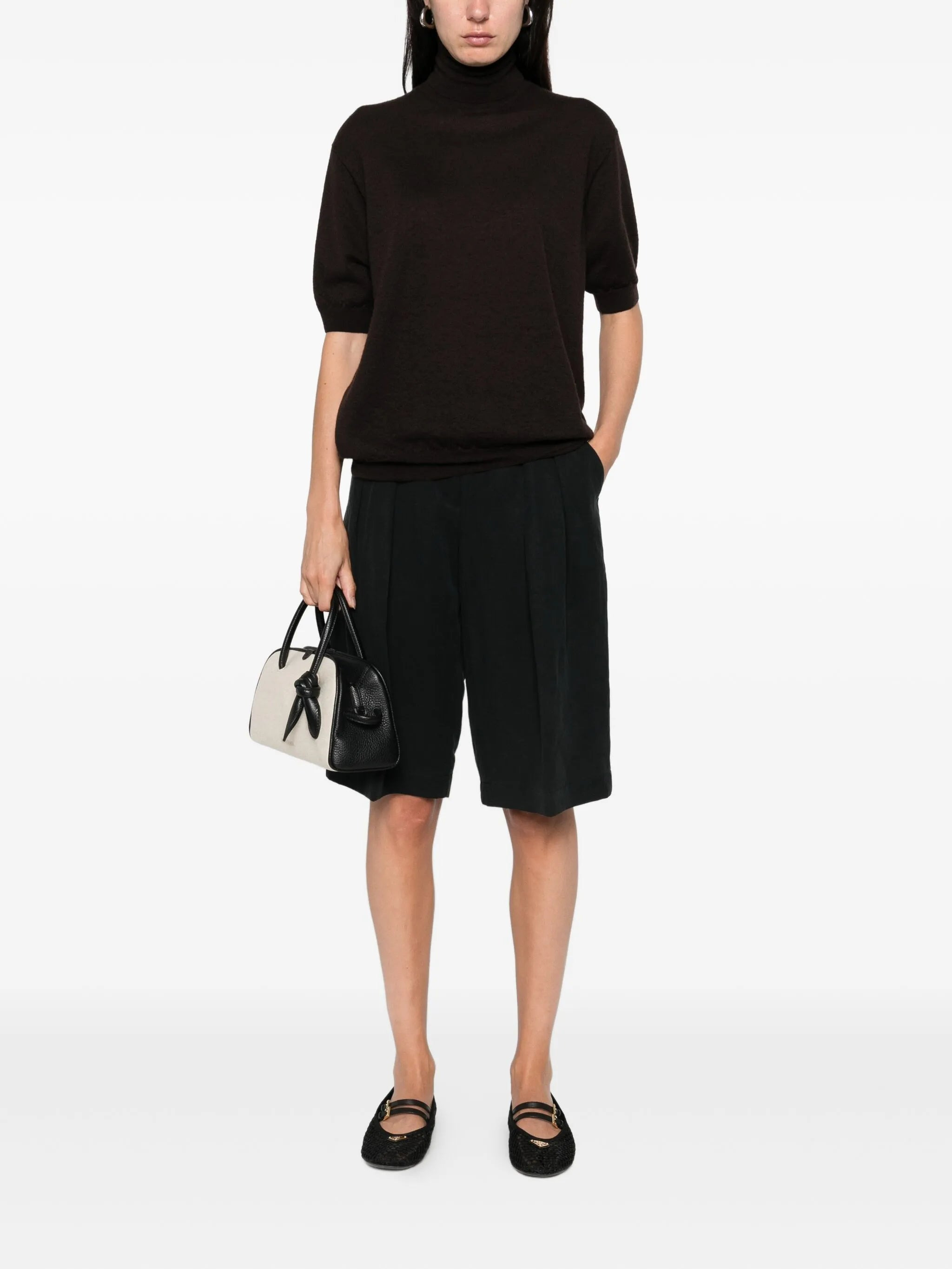 Prada Short-sleeved Roll-neck Top - 5