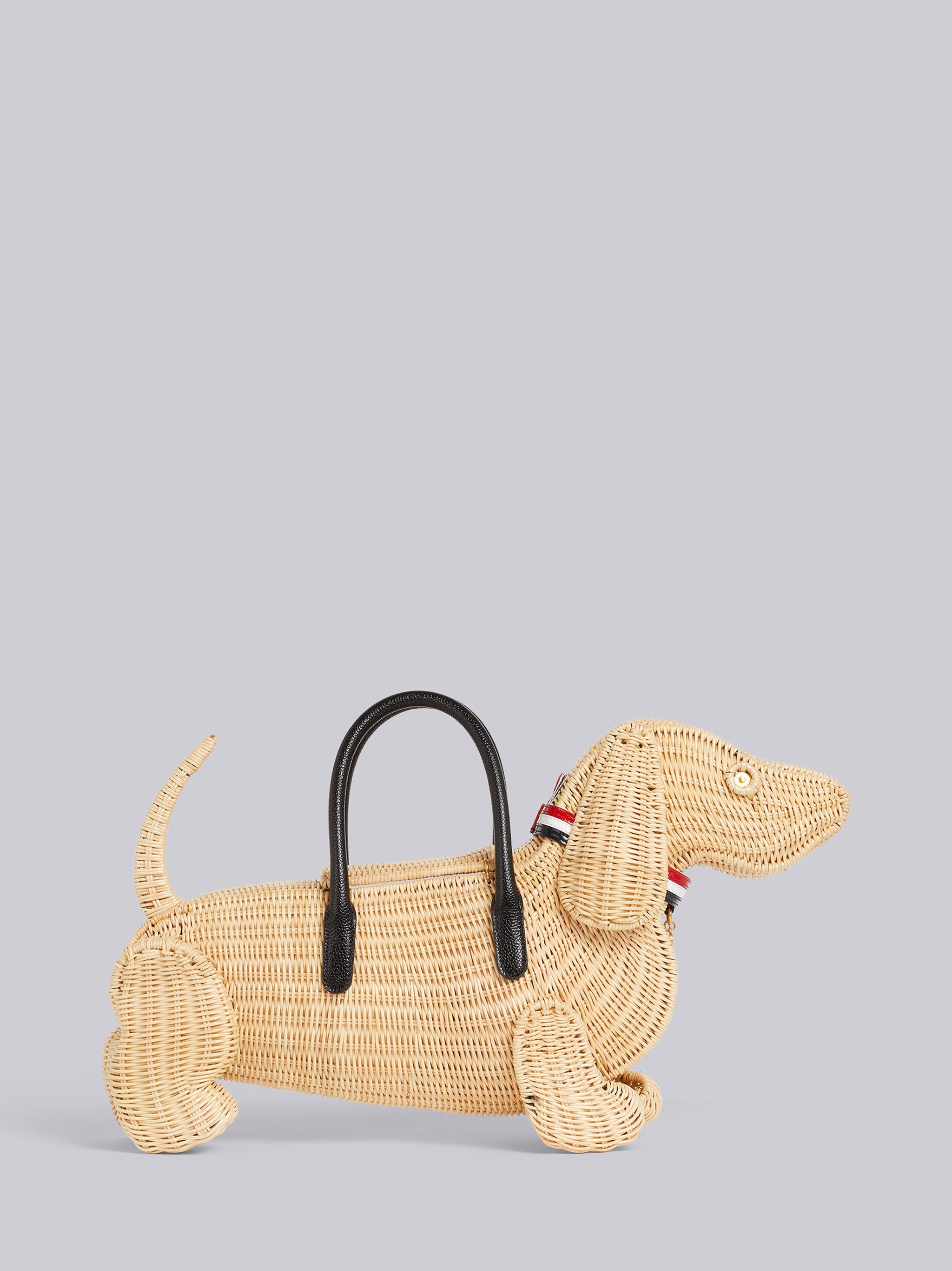 Natural Wicker Hector Bag - 4