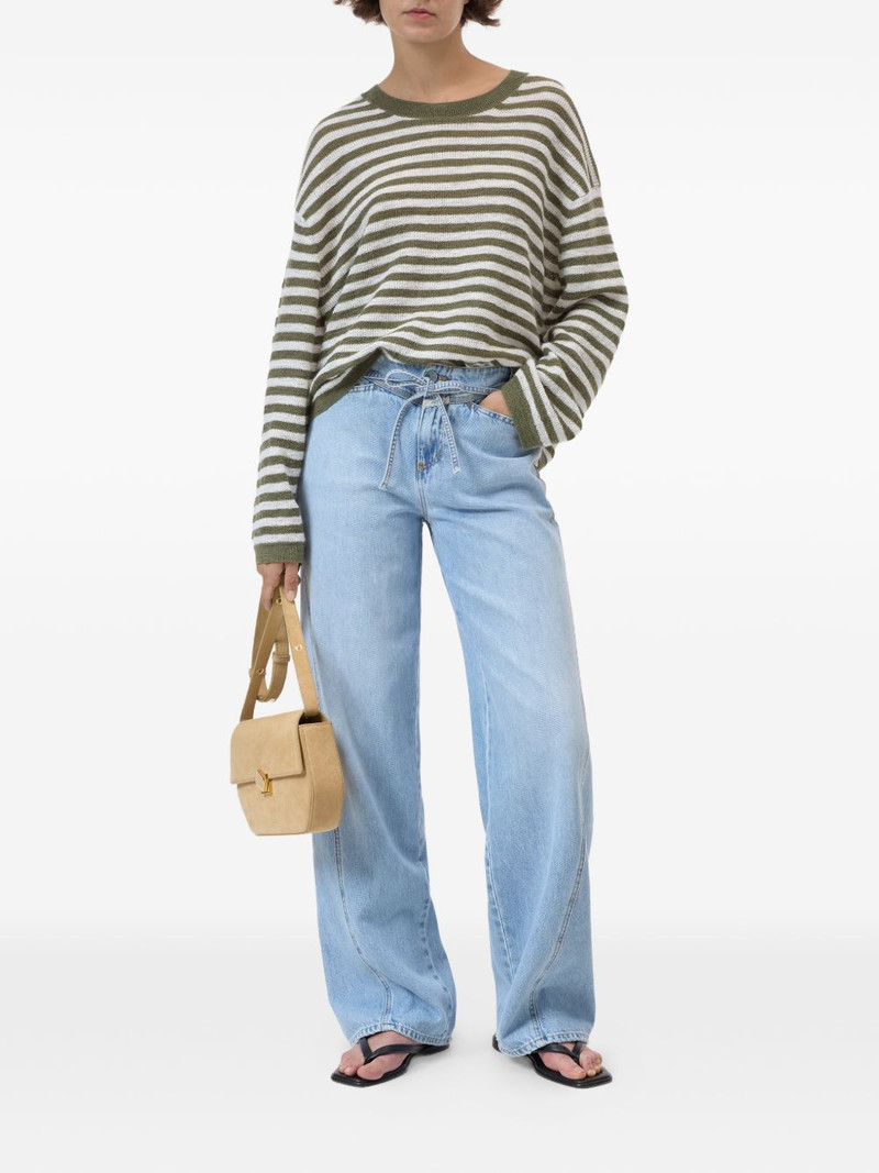CLOSED striped crew-neck sweater outlook