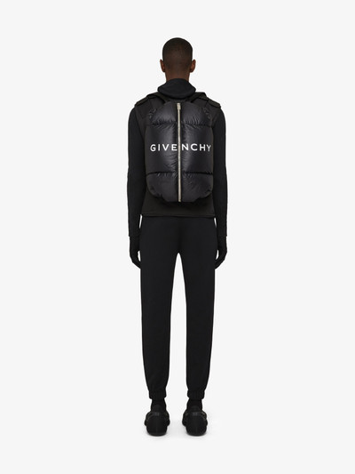 Givenchy G-ZIP BACKPACK IN PADDED NYLON outlook