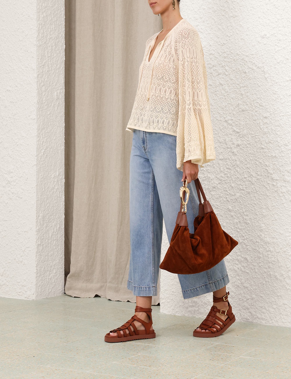 COCO POINTELLE LACE TOP - 3