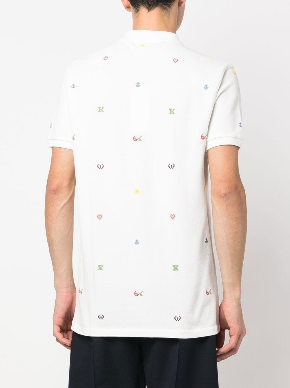 Kenzo Pixel slim fit polo shirt - 4