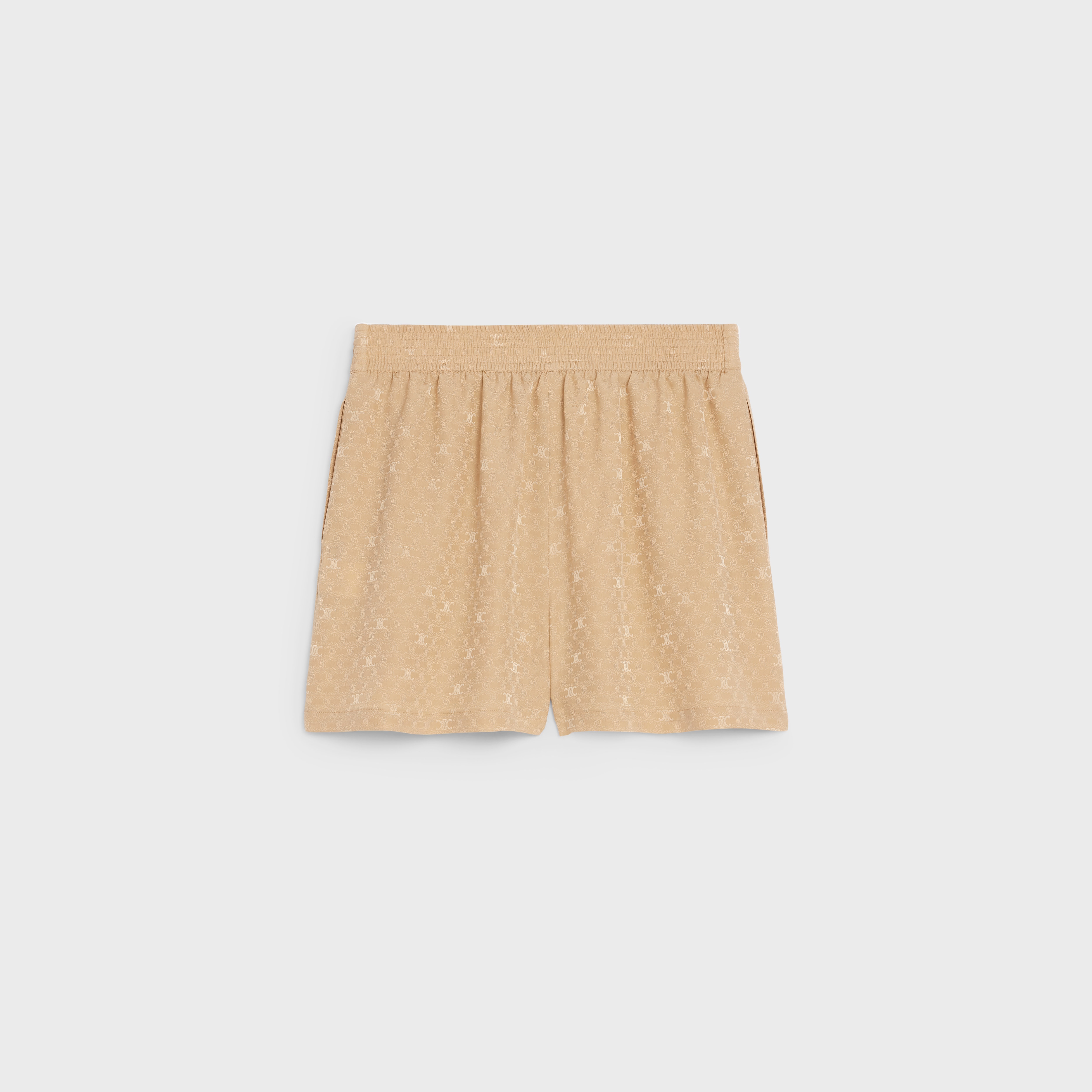 SHORTS IN SHINY MATTE SILK - 2