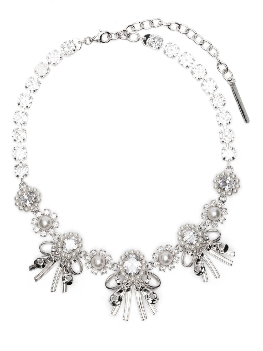 floral-motif necklace - 1