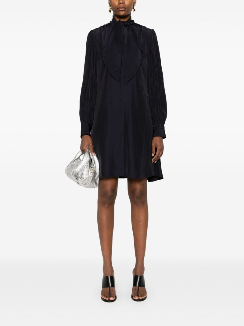 Lanvin draped mini dress outlook