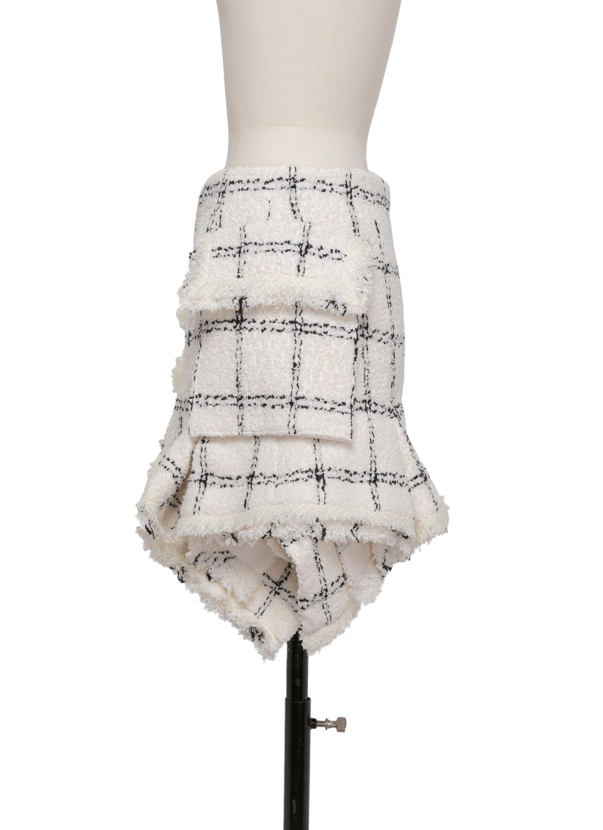 Tweed Skirt - 3
