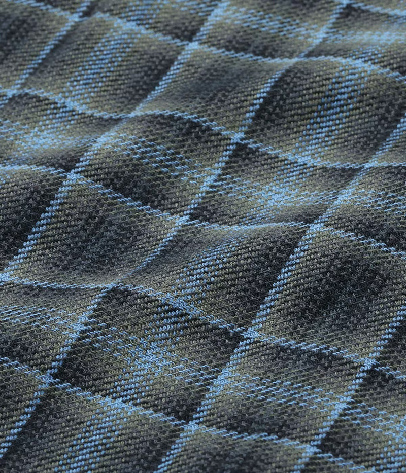 SUGAR CANE SC29563 Twill Check Work Shirt Black outlook