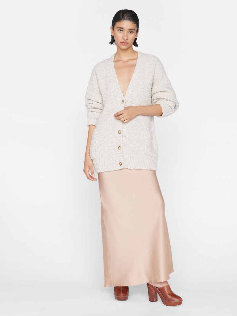 Boucle Cardi in Oatmeal Heather 5