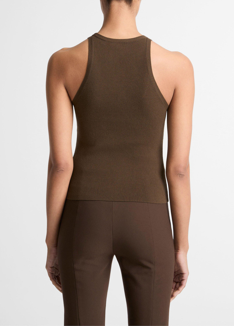 Vince Milano-Stitch Scoop-Neck Sweater Tank outlook