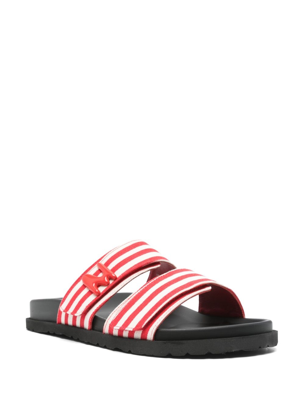 striped canvas slides - 2