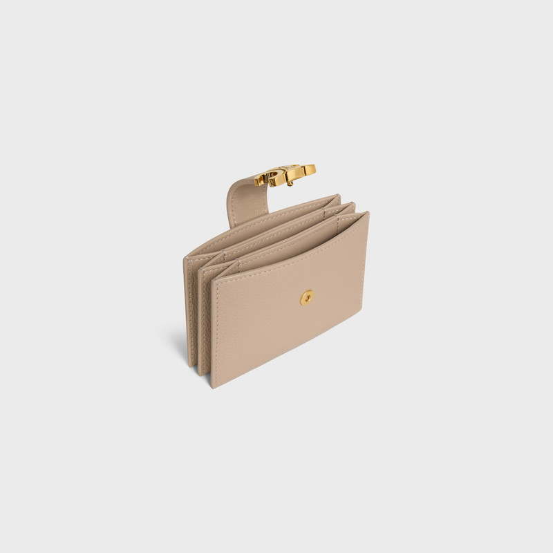 CELINE ACCORDEON CARD HOLDER NINO IN SUPPLE GRAINED CALFSKIN outlook