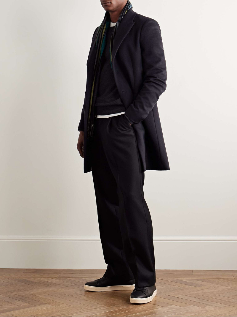 Paul Smith Slim-Fit Wool and Cashmere-Blend Felt Coat outlook