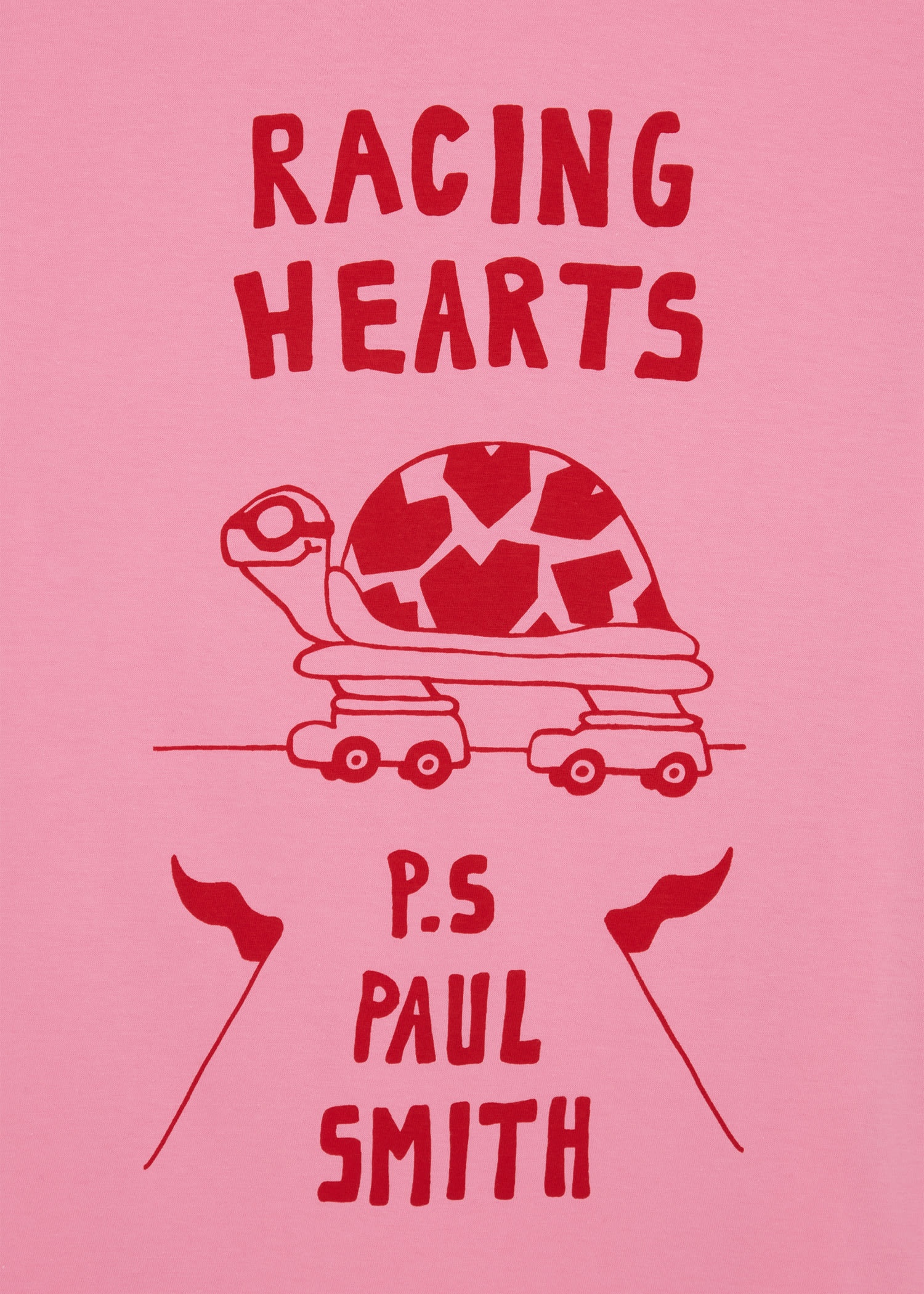 Pink 'Racing Hearts' T-Shirt - 2