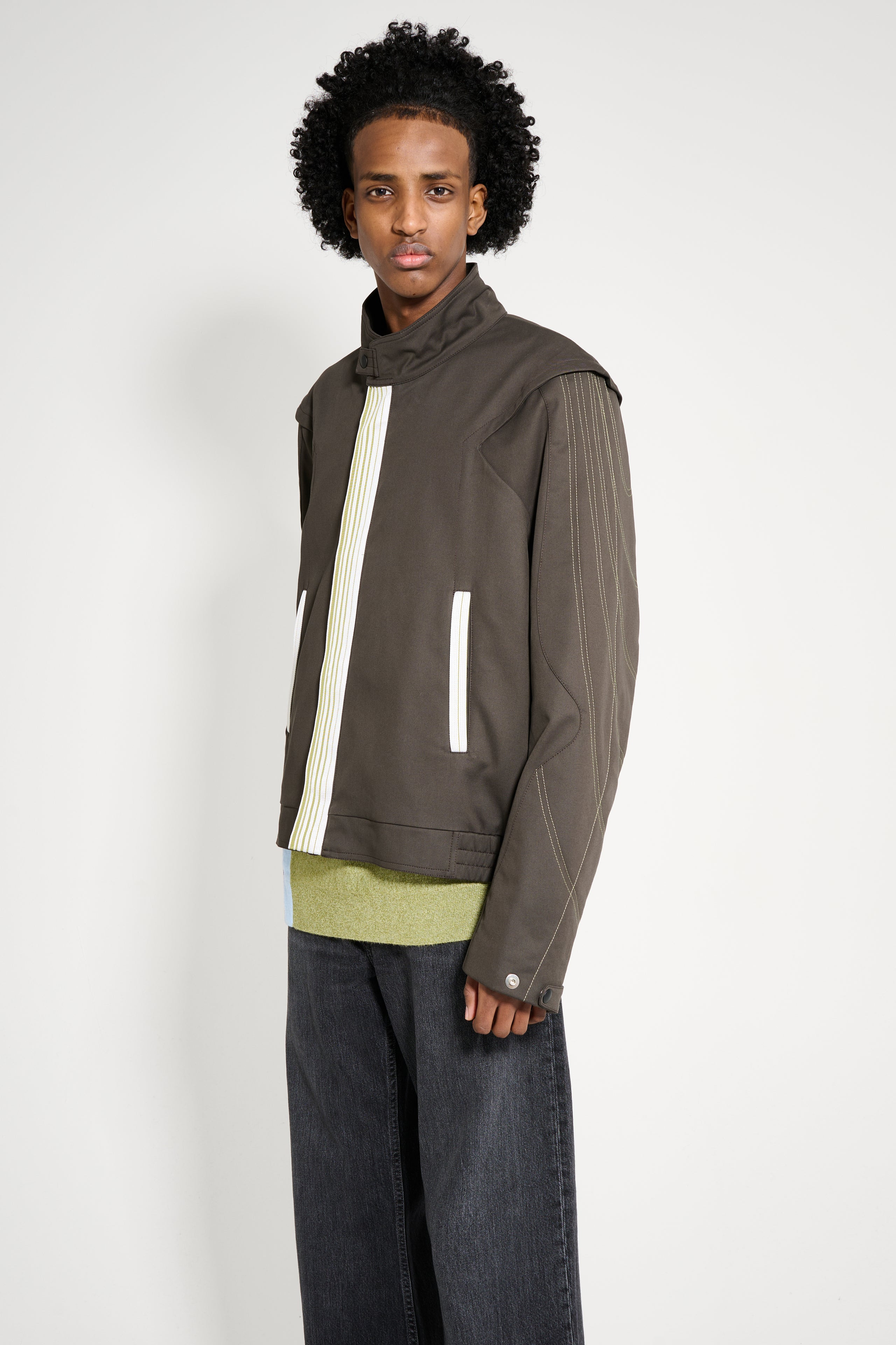 KIKO KOSTADINOV SOLIX JACKET JAVA BROWN - 2