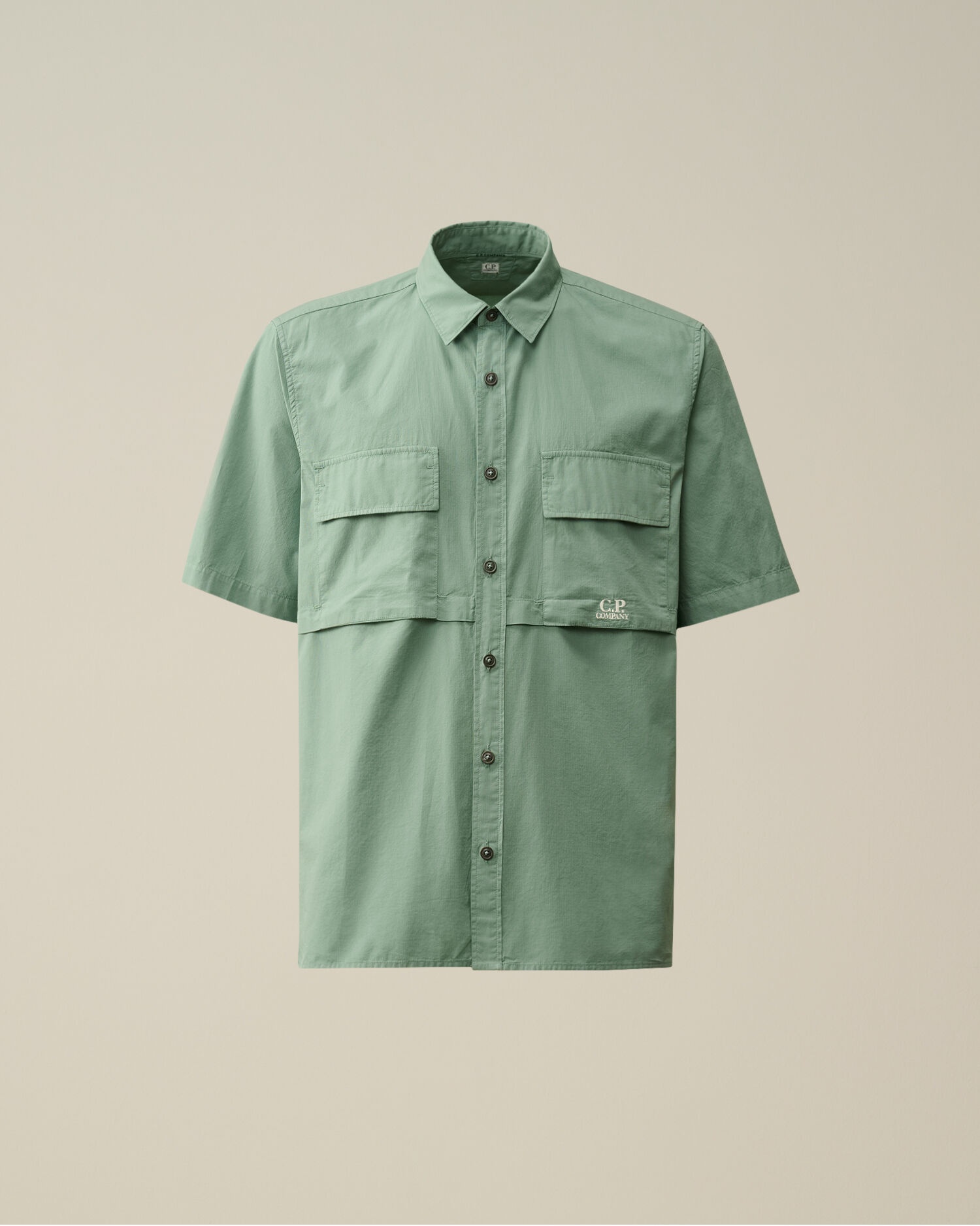 Cotton Rip-Stop Short Sleeved Shirt - 1