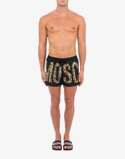 Moschino MAXI LEO LOGO SWIM TRUNKS outlook