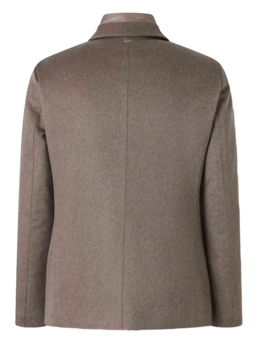 three-button wool jacket - 2