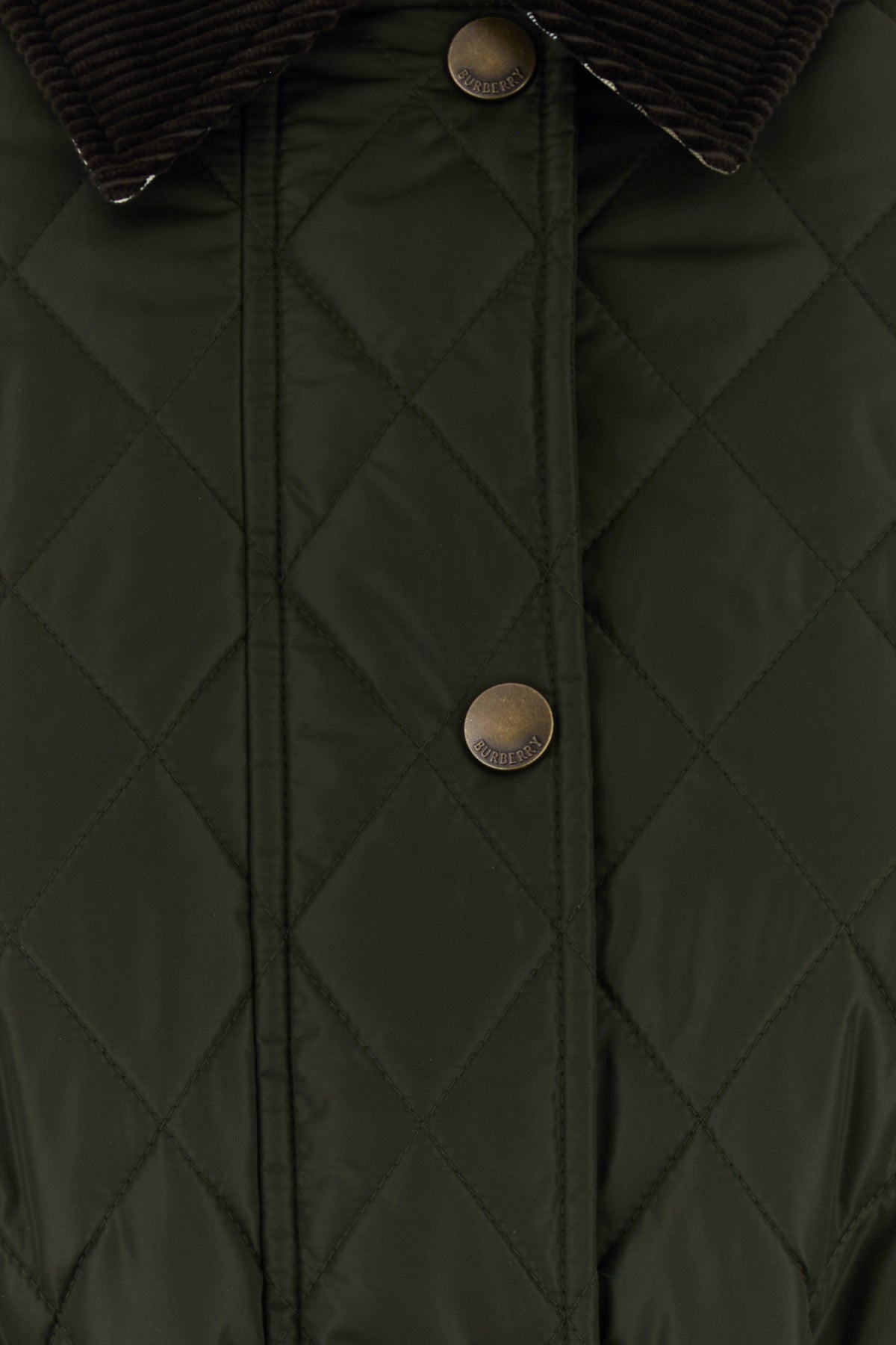 Olive green nylon jacket - 3