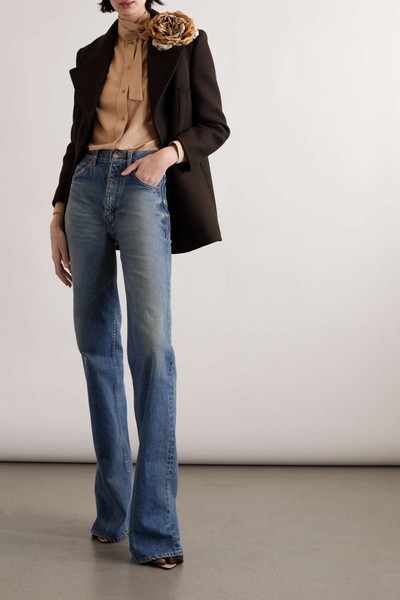SAINT LAURENT High-rise flared jeans outlook